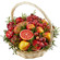 fruit basket with Pomegranates. Tajikistan