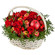 gift basket with strawberry. Tajikistan